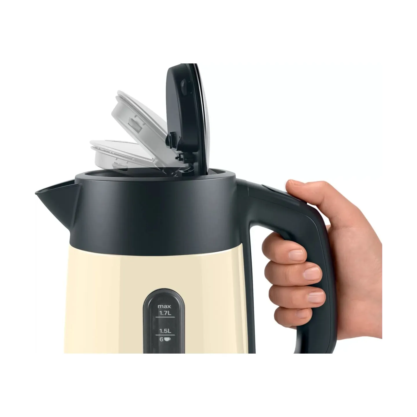 Bosch Kettle 1,7l creamy TWK4P43