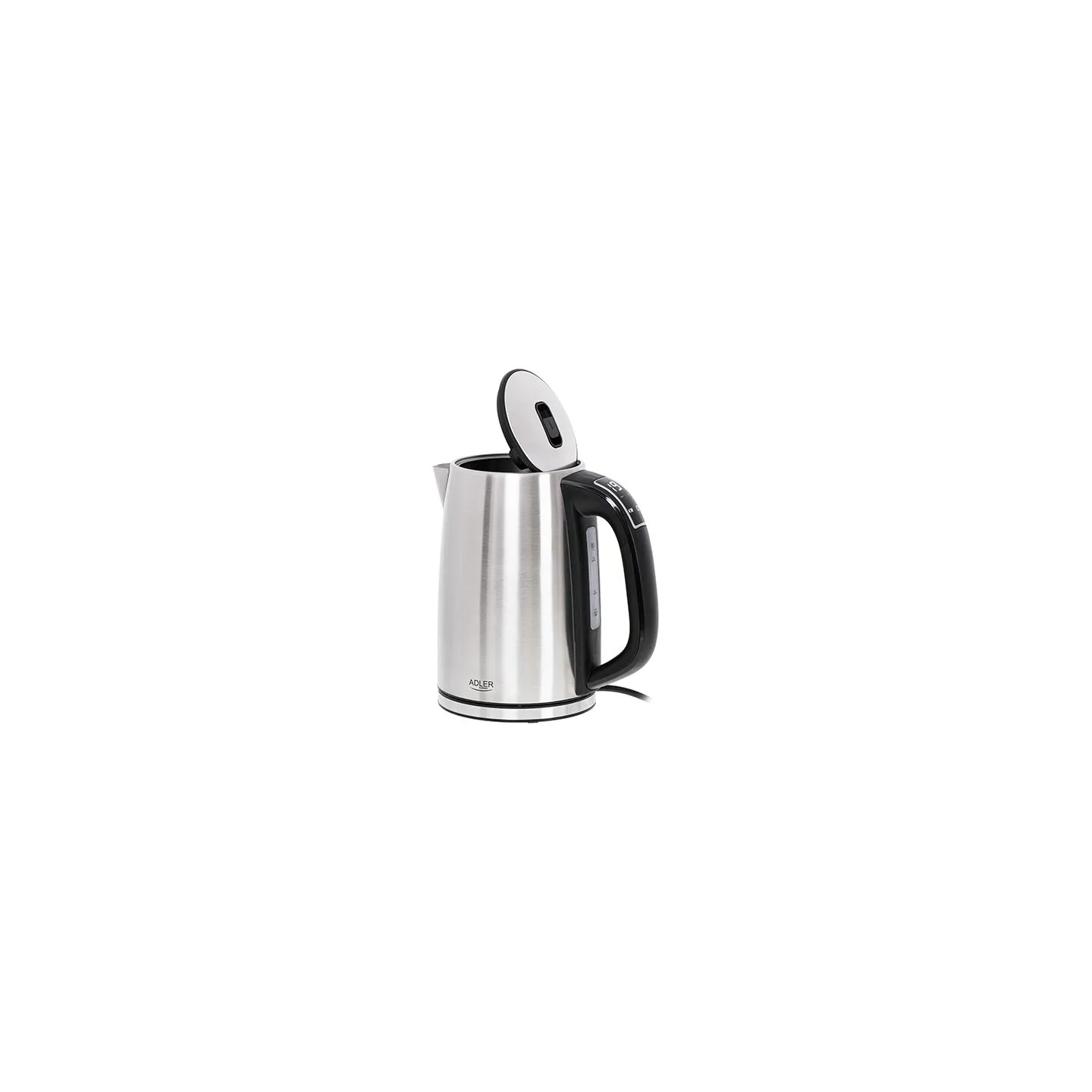 Adler | Kettle | AD 1340 | Electric | 2200 W | 1.7 L | Stainless steel | 360° rotational base | Inox