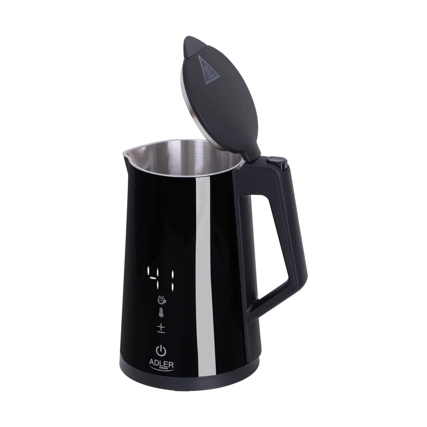 Adler | Kettle | AD 1345b | Electric | 2200 W | 1.7 L | Stainless steel | 360° rotational base | Black