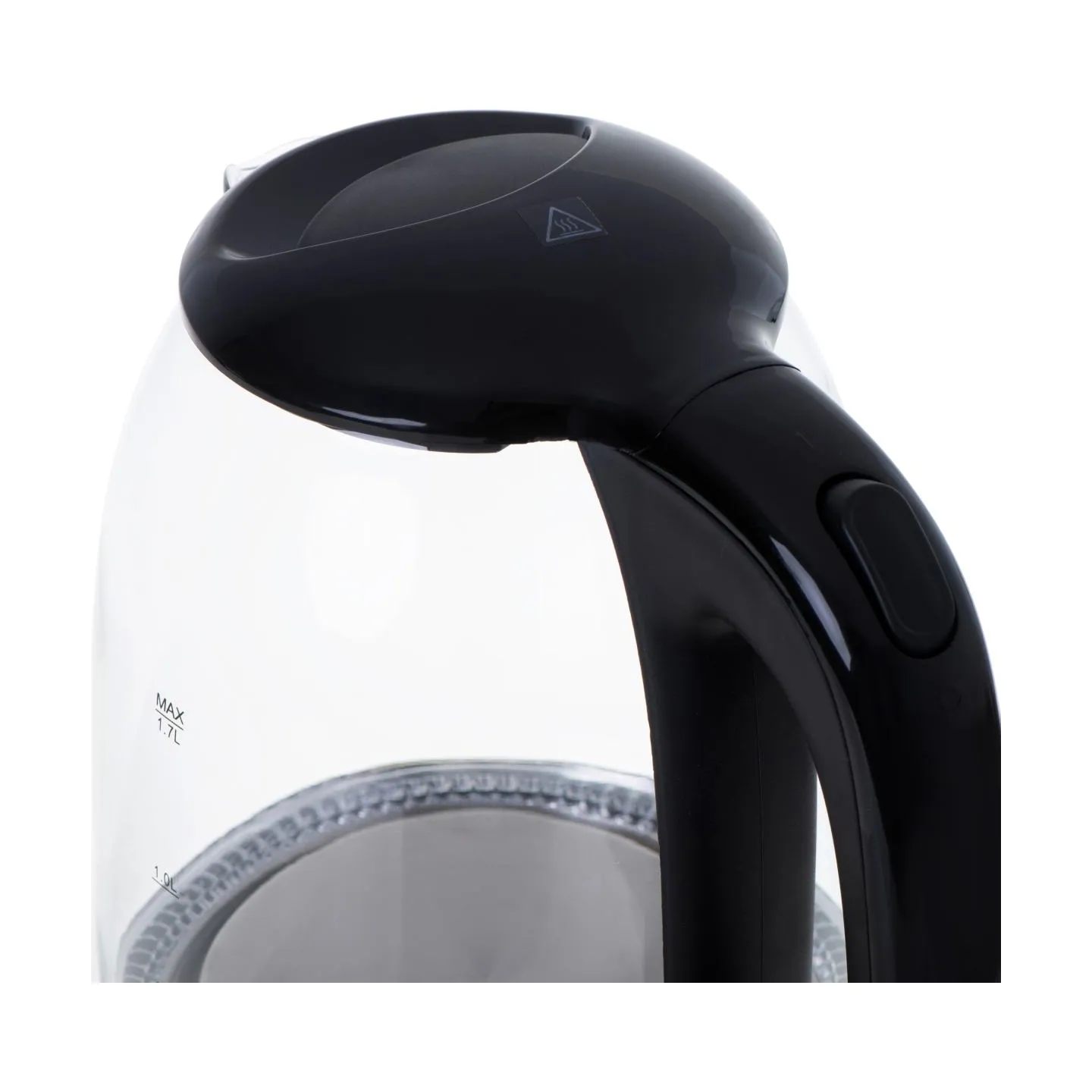 Mesko | Kettle | MS 1302b | Electric | 2200 W | 1.7 L | Glass | 360° rotational base | Black