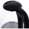 Mesko | Kettle | MS 1302b | Electric | 2200 W | 1.7 L | Glass | 360° rotational base | Black