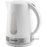 Gorenje | Kettle | K17WE | Electric | 2200 W | 1.7 L | Plastic/Metal | 360° rotational base | White