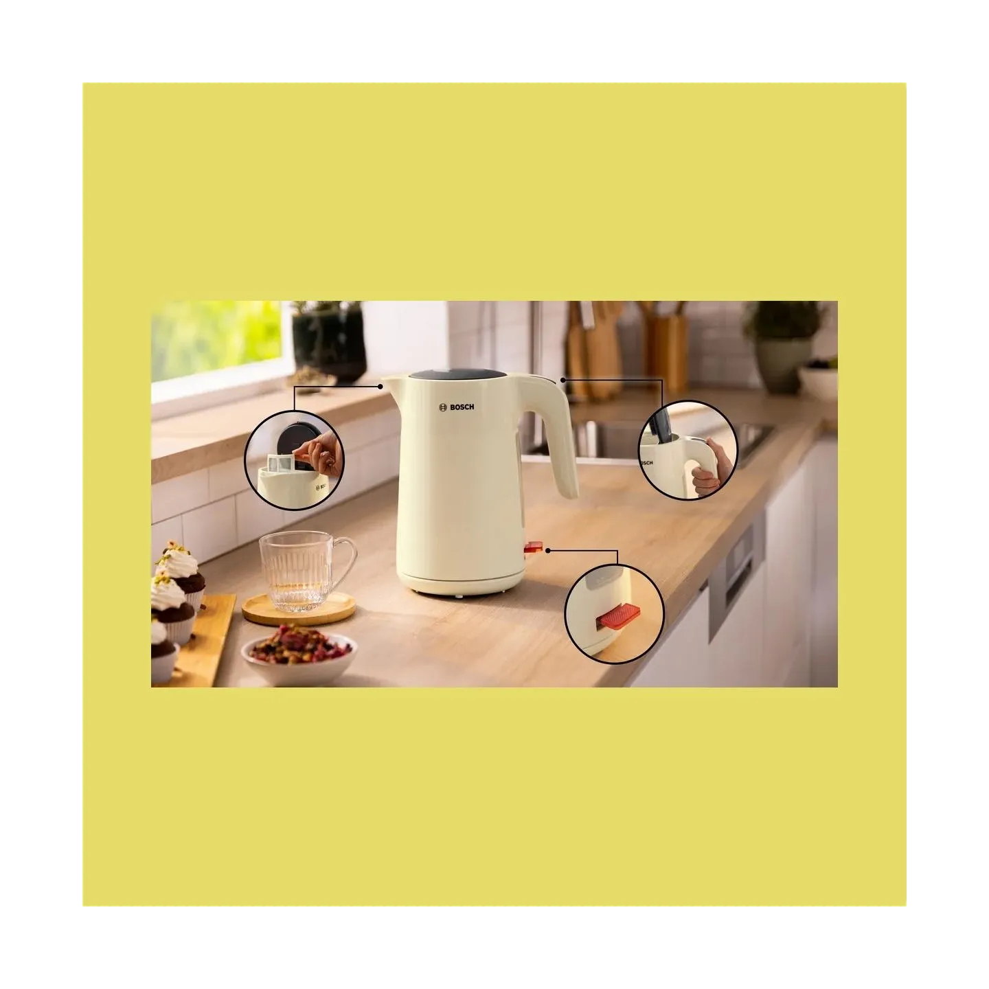 Bosch Kettle 1,7l MyMoment TWK2M167 beige