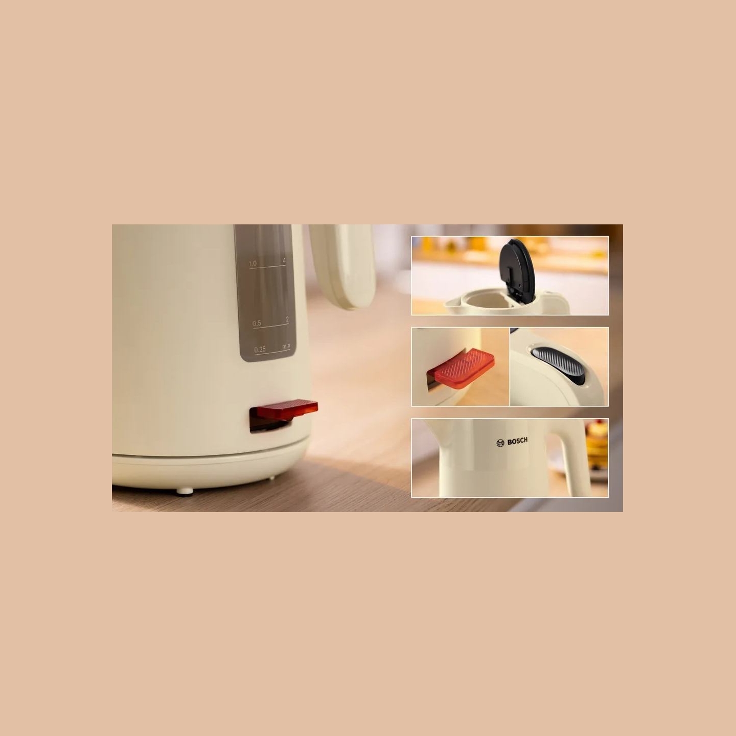 Bosch Kettle 1,7l MyMoment TWK2M167 beige