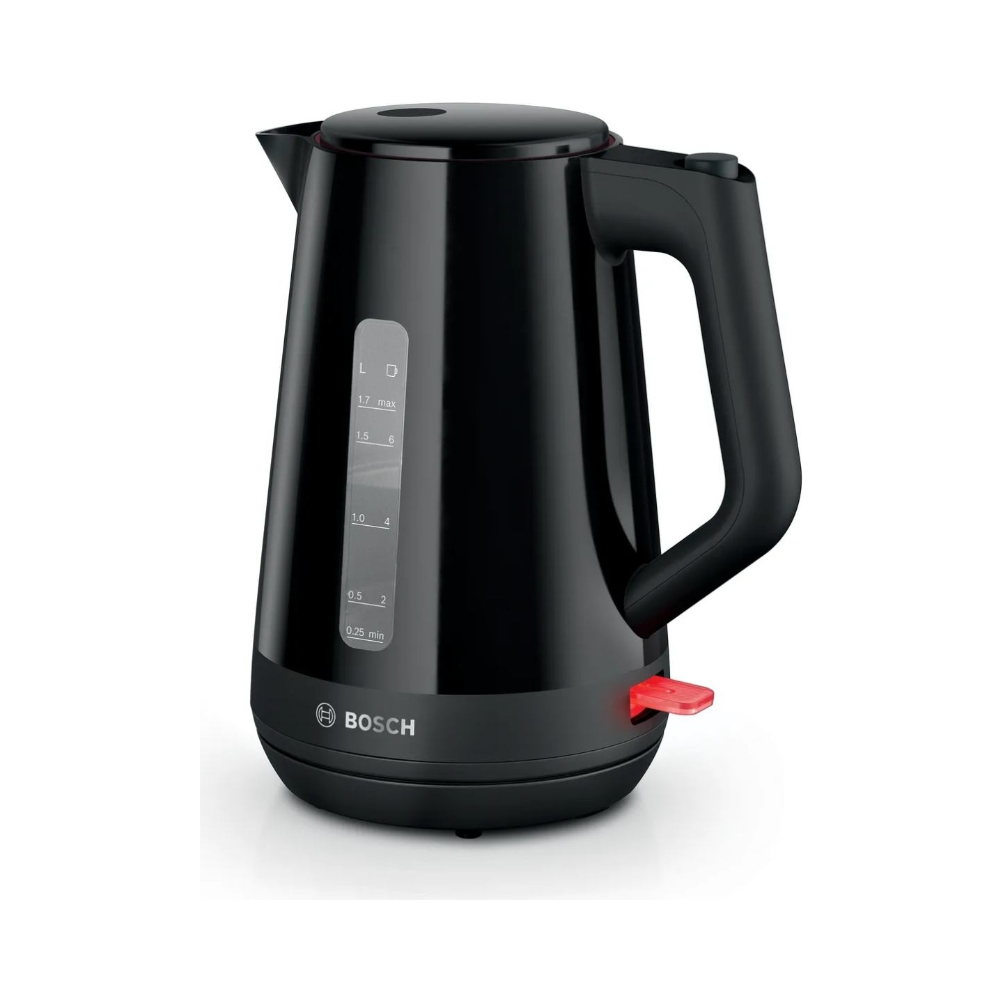 Bosch Kettle | TWK1M123 | Electric | 2400 W | 1.7 L | Plastic | 360° rotational base | Black