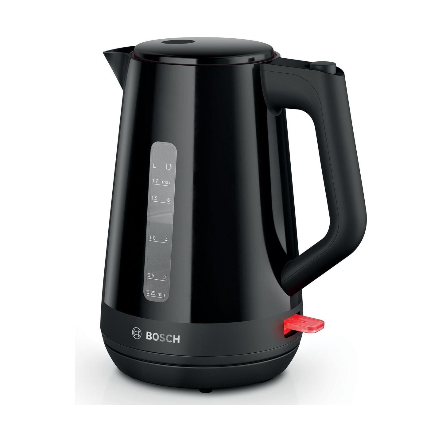 Bosch Kettle | TWK1M123 | Electric | 2400 W | 1.7 L | Plastic | 360° rotational base | Black