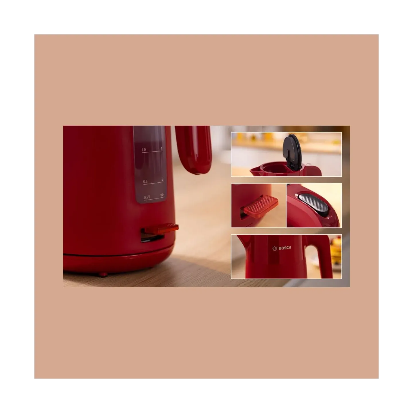Bosch Kettle 1,7l MyMoment TWK2M164 red