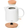 Adler Electric Kettle | AD 1304 | Electric | 1200 W | 1 L | Ceramic | 360° rotational base | White