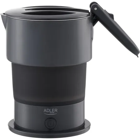 Adler Silicon Travel Kettle | AD 1377 | Travel Kettle | 600 W | 0.6 L | Silicon | Grey