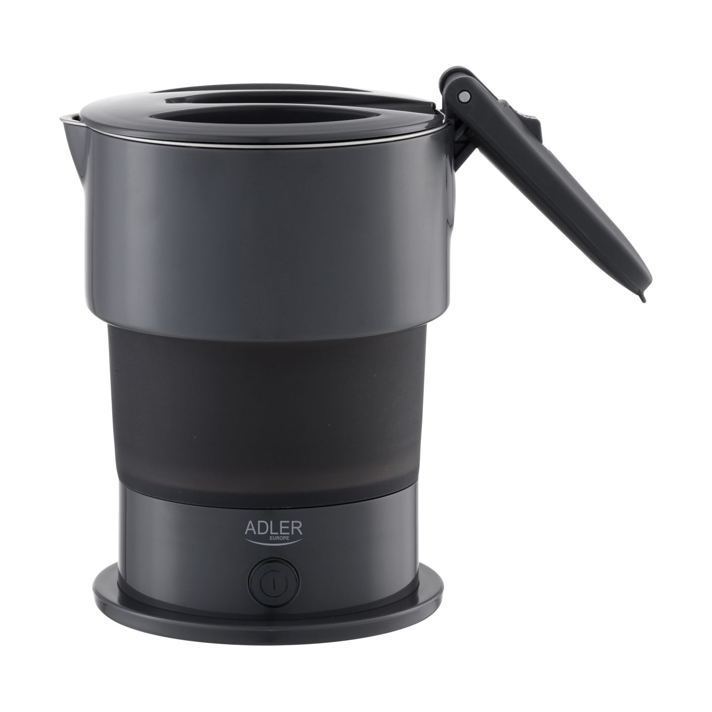 Adler Silicon Travel Kettle | AD 1377 | Travel Kettle | 600 W | 0.6 L | Silicon | Grey