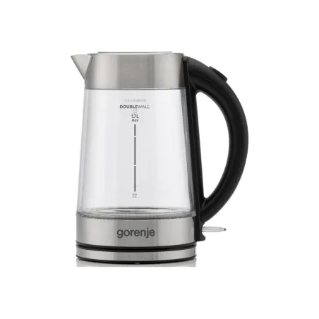 Gorenje Kettle | K17GDWII | 2200 W | Electric | 1.7 L | 360° rotational base | Stainless steel/Glass | Stainless steel/Transpare