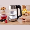 Gorenje K17OGS | Kettle | Electric | 1.7 L | 2200 W | 360° rotational base | Stainless steel/Glass | Stainless steel