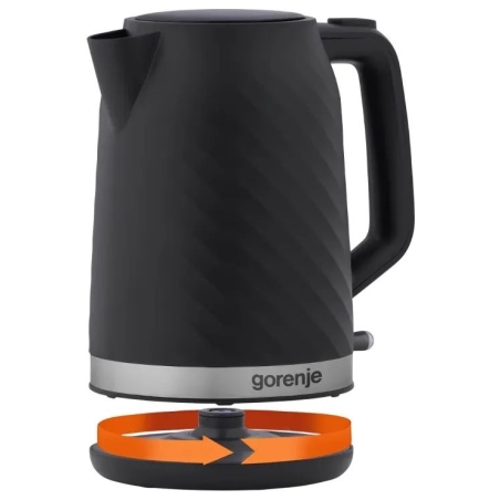 Gorenje Kettle | K17SPB | Electric | 2200 W | 1.7 L | 360° rotational base | Plastic | Black