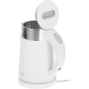 Adler | Kettle | AD 1372 | Electric | 800 W | 0.6 L | Plastic/Stainless steel | 360° rotational base | White