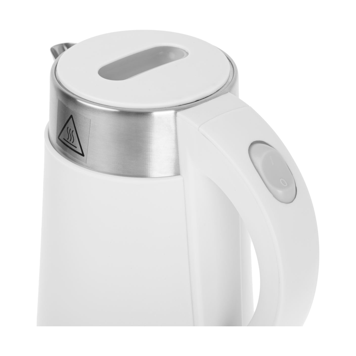 Adler | Kettle | AD 1372 | Electric | 800 W | 0.6 L | Plastic/Stainless steel | 360° rotational base | White