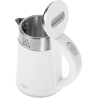 Adler | Kettle | AD 1372 | Electric | 800 W | 0.6 L | Plastic/Stainless steel | 360° rotational base | White