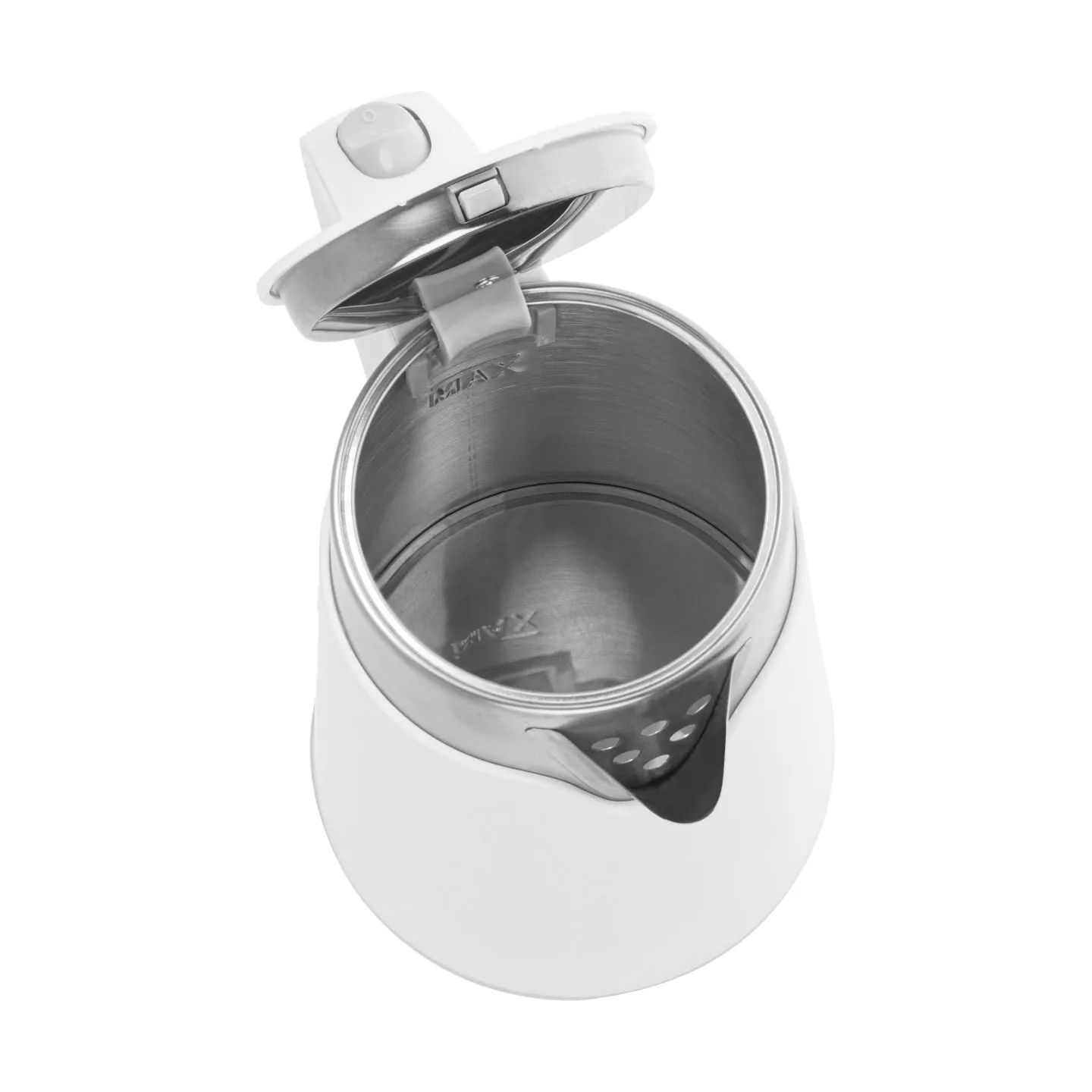 Adler | Kettle | AD 1372 | Electric | 800 W | 0.6 L | Plastic/Stainless steel | 360° rotational base | White