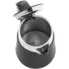 Adler | Kettle | AD 1372 | Electric | 800 W | 0.6 L | Plastic/Stainless steel | 360° rotational base | Black
