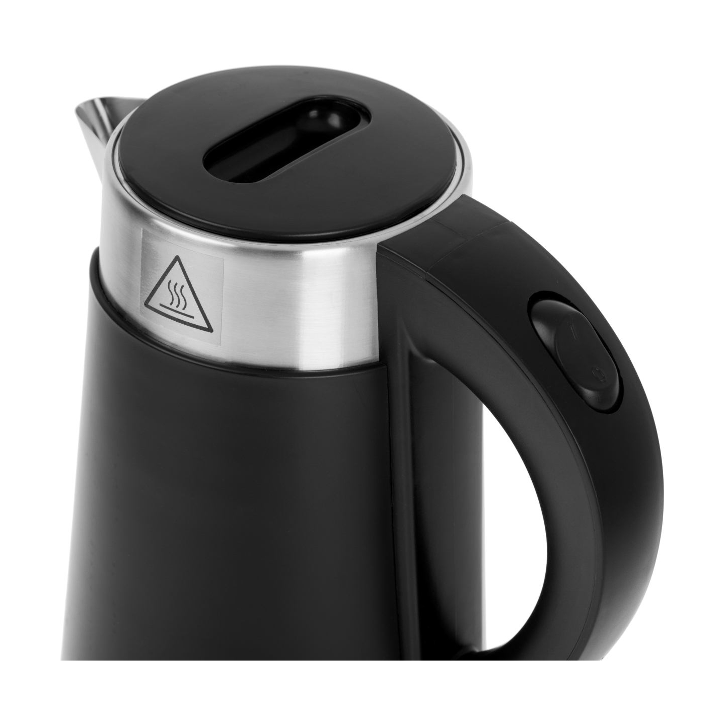 Adler | Kettle | AD 1372 | Electric | 800 W | 0.6 L | Plastic/Stainless steel | 360° rotational base | Black