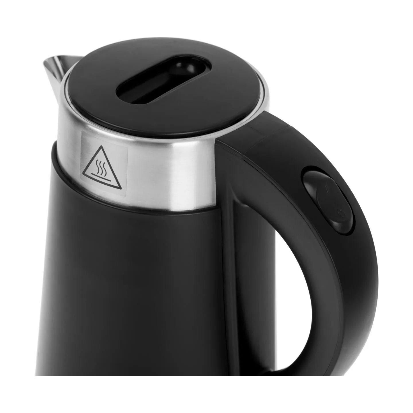 Adler | Kettle | AD 1372 | Electric | 800 W | 0.6 L | Plastic/Stainless steel | 360° rotational base | Black
