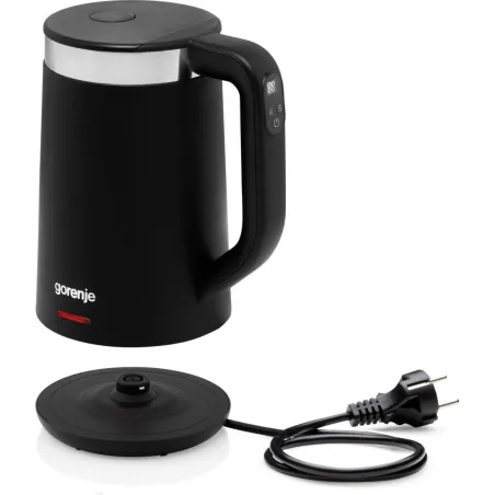 Gorenje Kettle | K17TRDW | Electric | 2200 W | 1.7 L | Plastic/Metal | 360° rotational base | Black