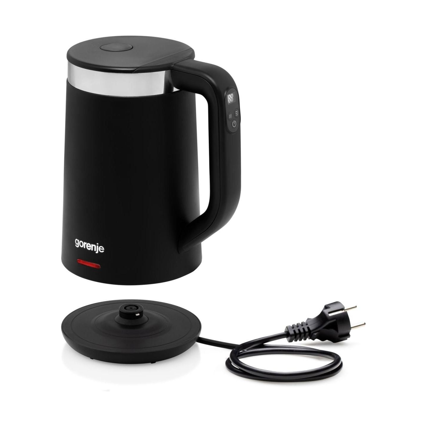 Gorenje Kettle | K17TRDW | Electric | 2200 W | 1.7 L | Plastic/Metal | 360° rotational base | Black