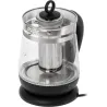 Adler Kettle | AD 1299 | Electric | 2200 W | 1.5 L | Glass | 360° rotational base | Black
