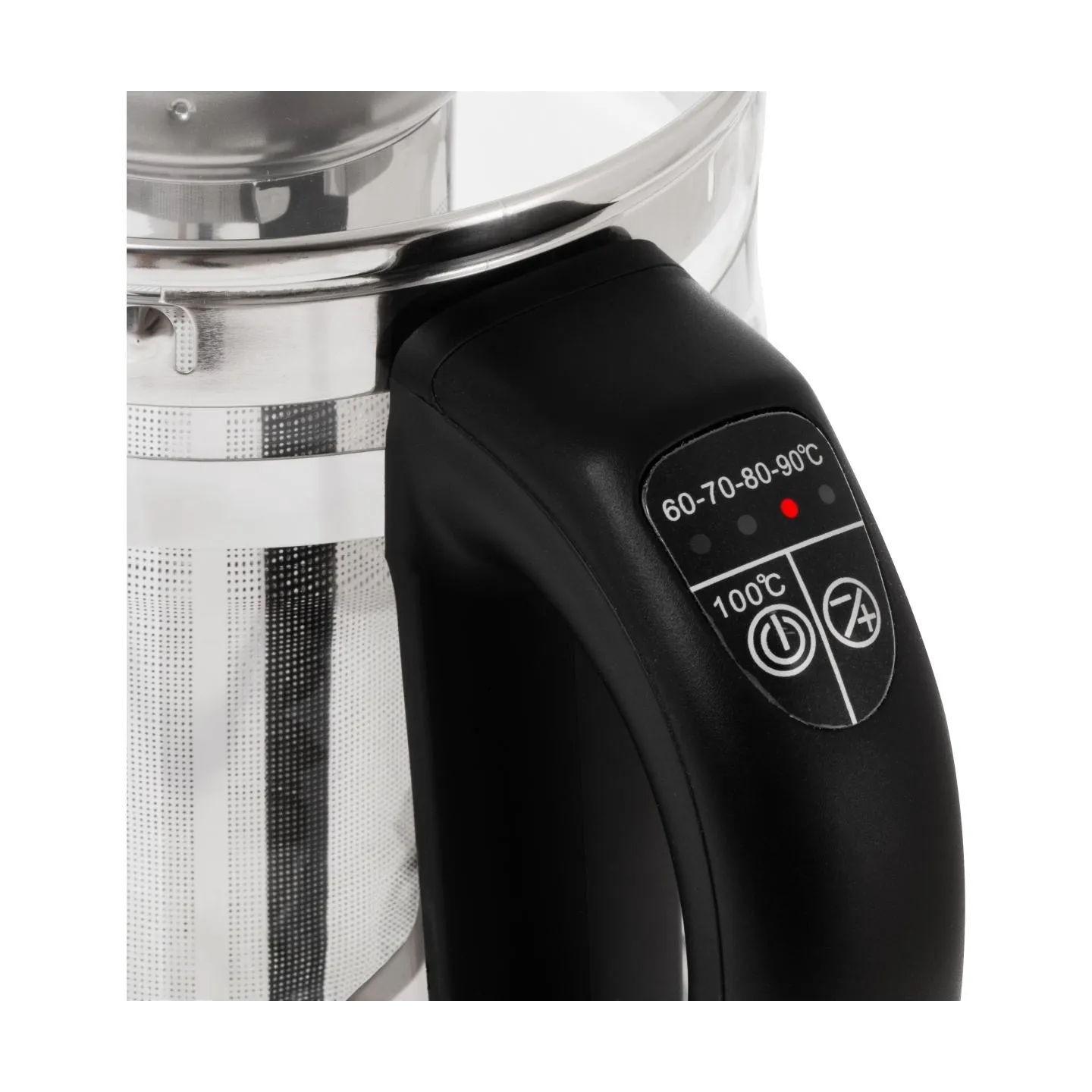 Adler Kettle | AD 1299 | Electric | 2200 W | 1.5 L | Glass | 360° rotational base | Black