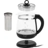 Adler Kettle | AD 1299 | Electric | 2200 W | 1.5 L | Glass | 360° rotational base | Black