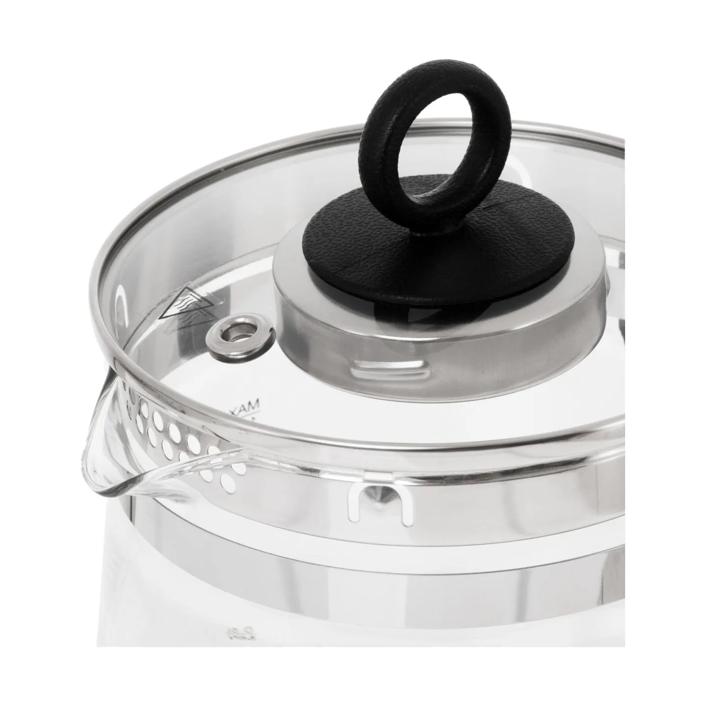 Adler Kettle | AD 1299 | Electric | 2200 W | 1.5 L | Glass | 360° rotational base | Black