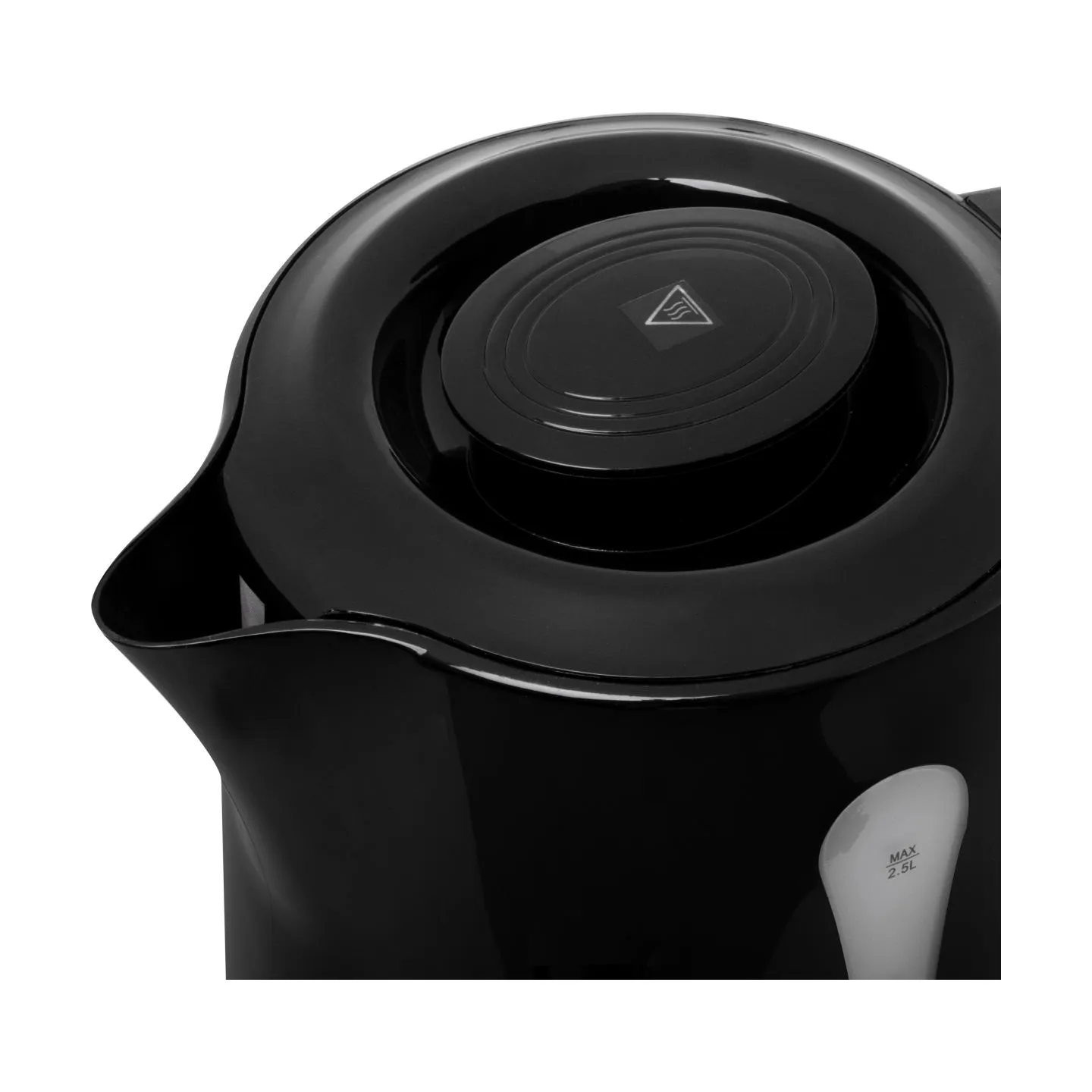 Adler Kettle | AD 1244 | Electric | 1850 W | 2.5 L | Plastic | 360° rotational base | Black