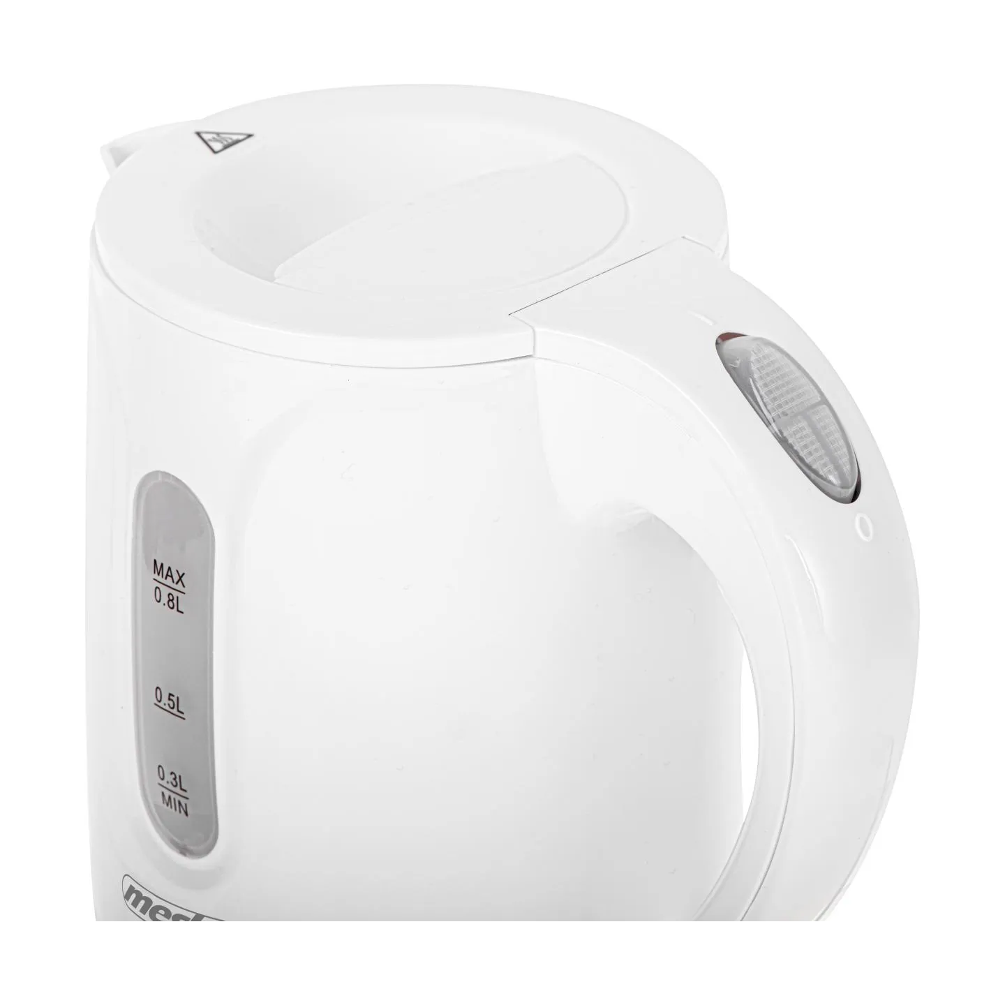 Mesko Kettle | MS 1376 | Electric | 850 W | 0.8 L | Plastic | 360° rotational base | White