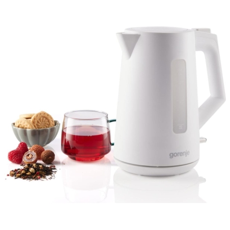 Gorenje Kettle | K17OPW | 2200 W | Electric | 1.7 L | 360° rotational base | Plastic | White