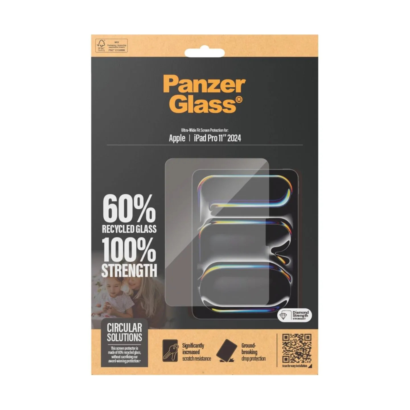 Panzerglass Ultra-Wide Fit | 2831 | 11 " | Screen protector | Transparent