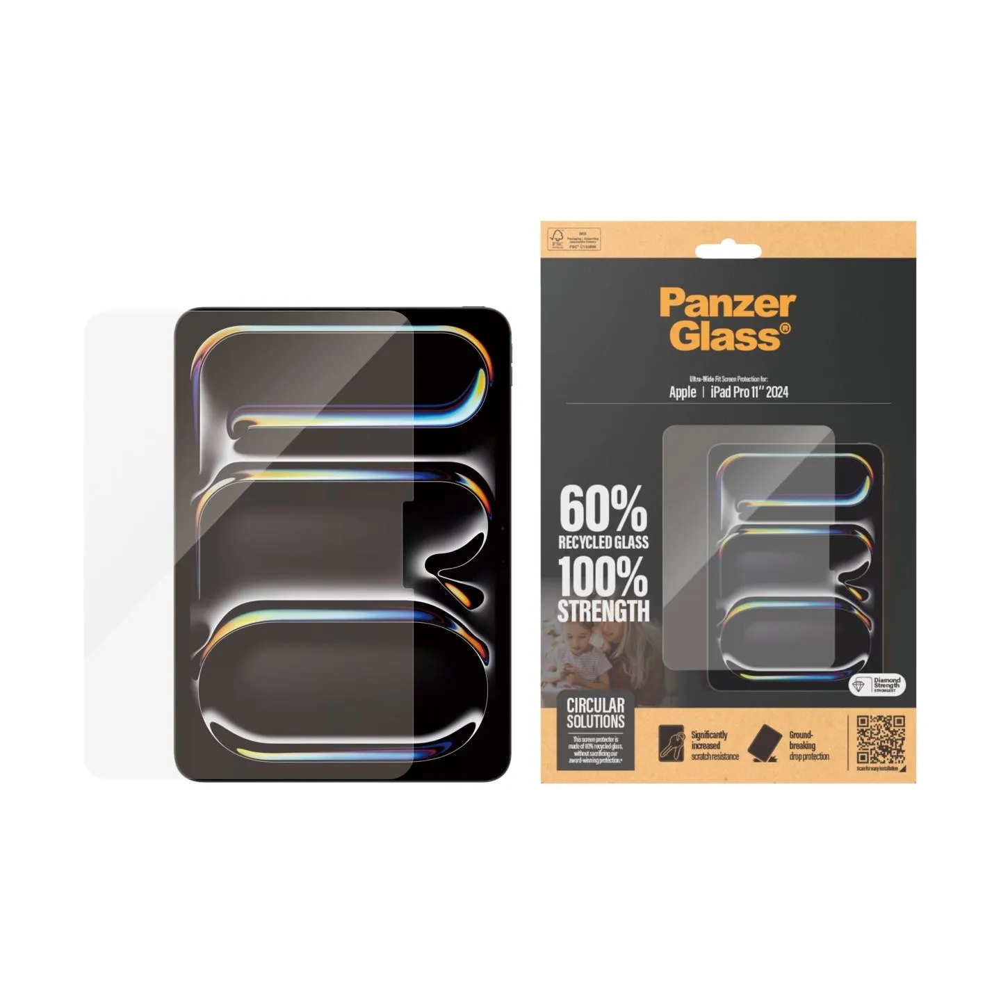 Panzerglass Ultra-Wide Fit | 2831 | 11 " | Screen protector | Transparent