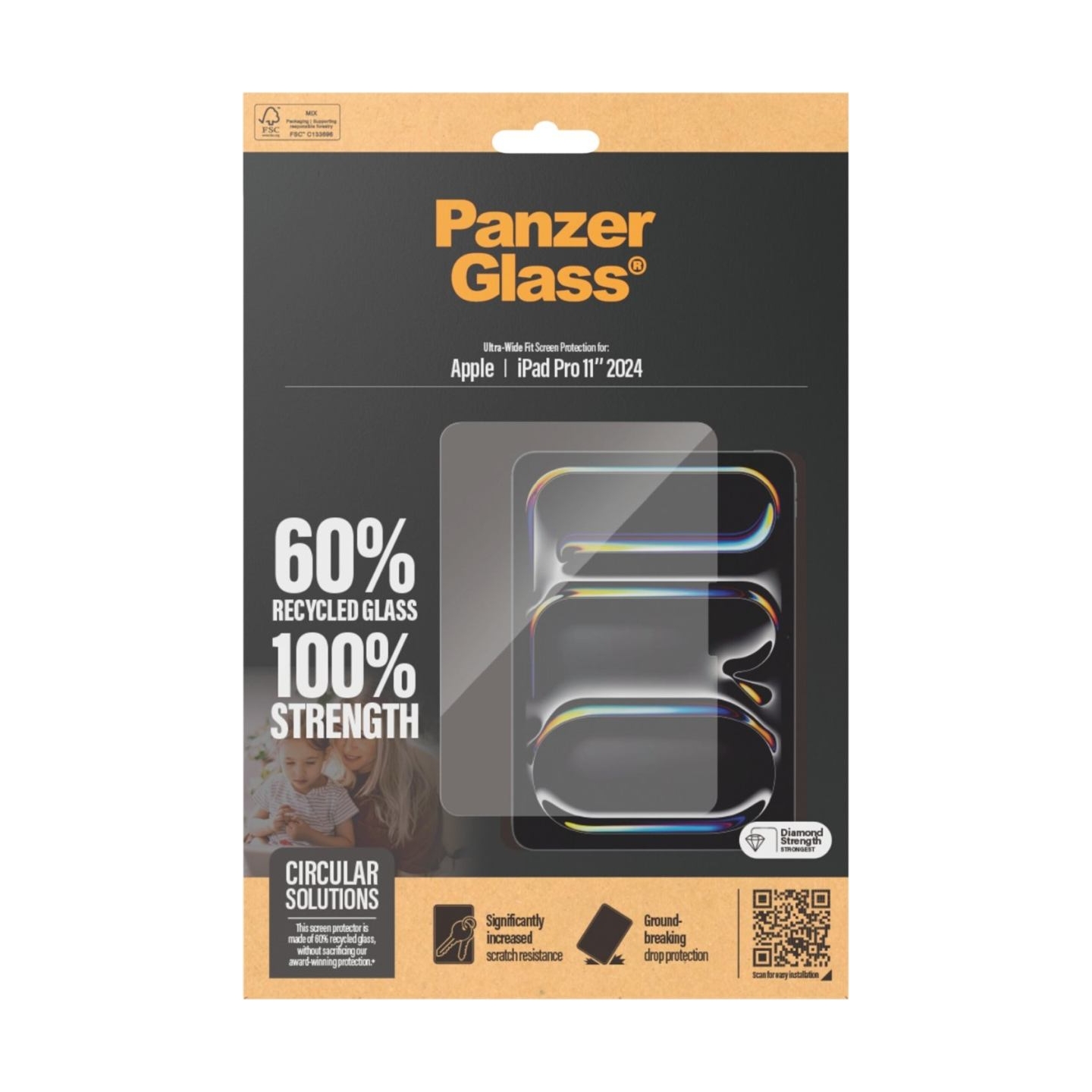 Panzerglass Ultra-Wide Fit | 2831 | 11 " | Screen protector | Transparent