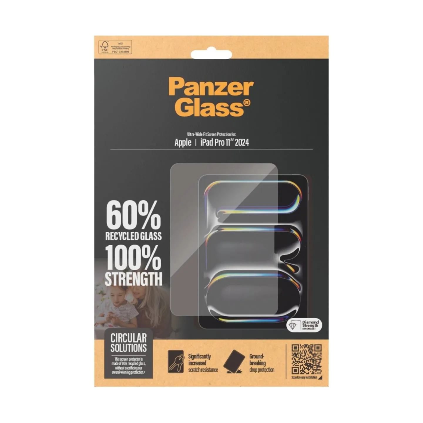 Panzerglass Ultra-Wide Fit | 2831 | 11 " | Screen protector | Transparent