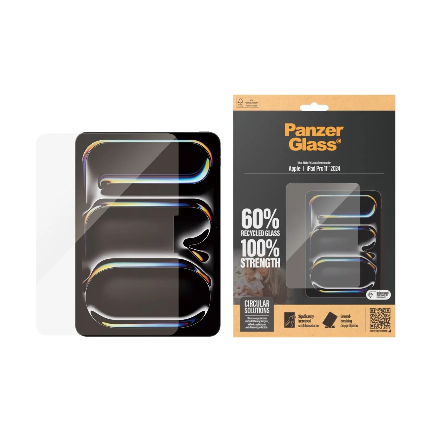 Panzerglass Ultra-Wide Fit | 2831 | 11 " | Screen protector | Transparent
