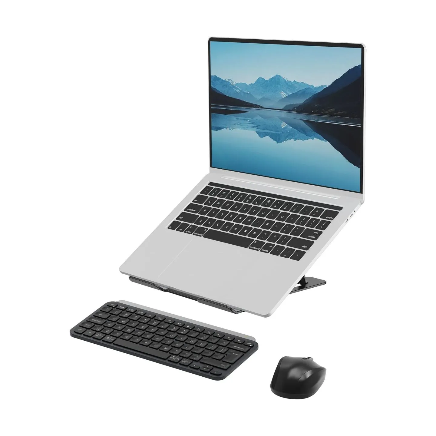 Fellowes Alumia Portable Laptop Stand | 15 " | Laptop Stand | Black