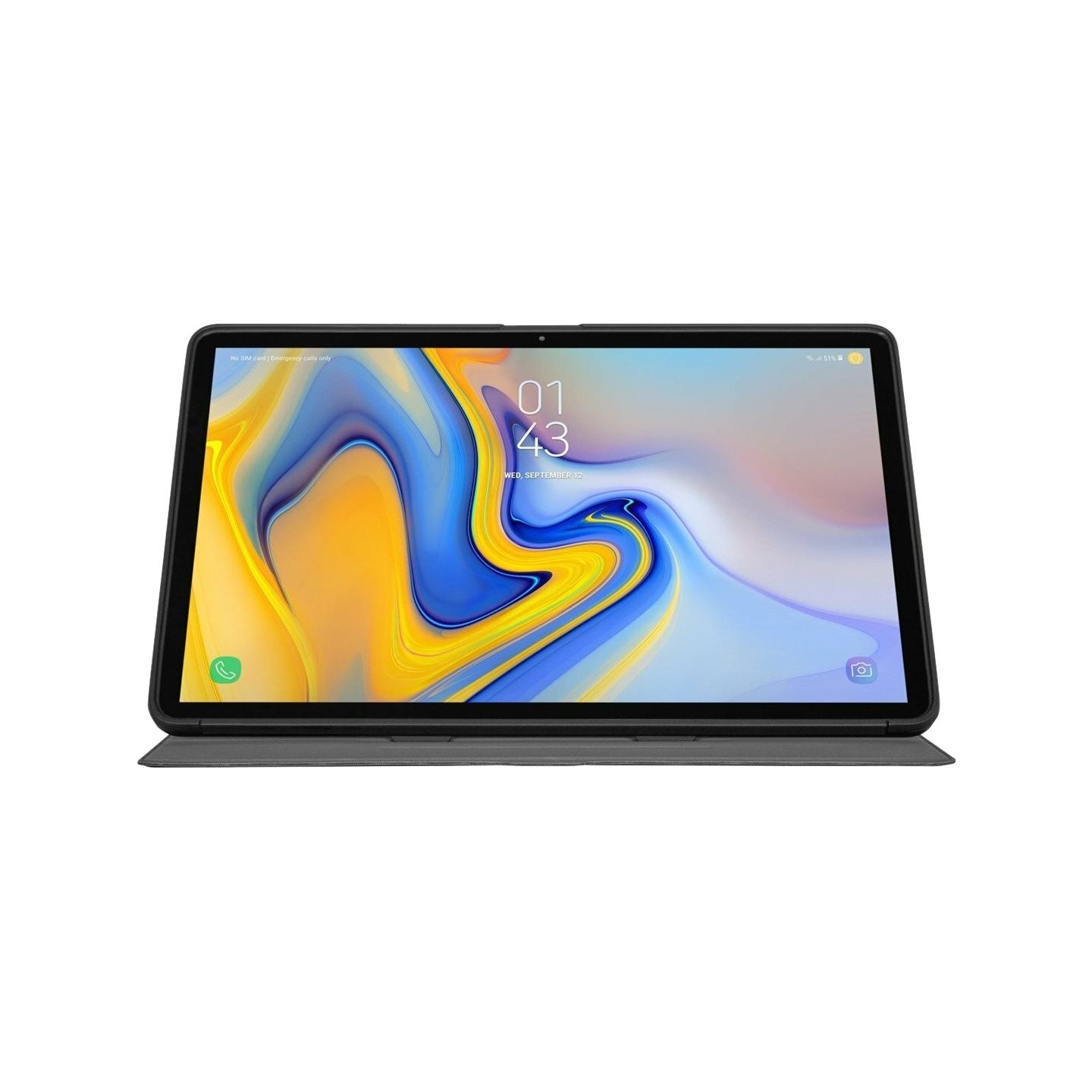 Targus CLICK-IN -SUOJAKOTELO SAMSUNG TAB S7+ & S7 FE 12.4", BLACK