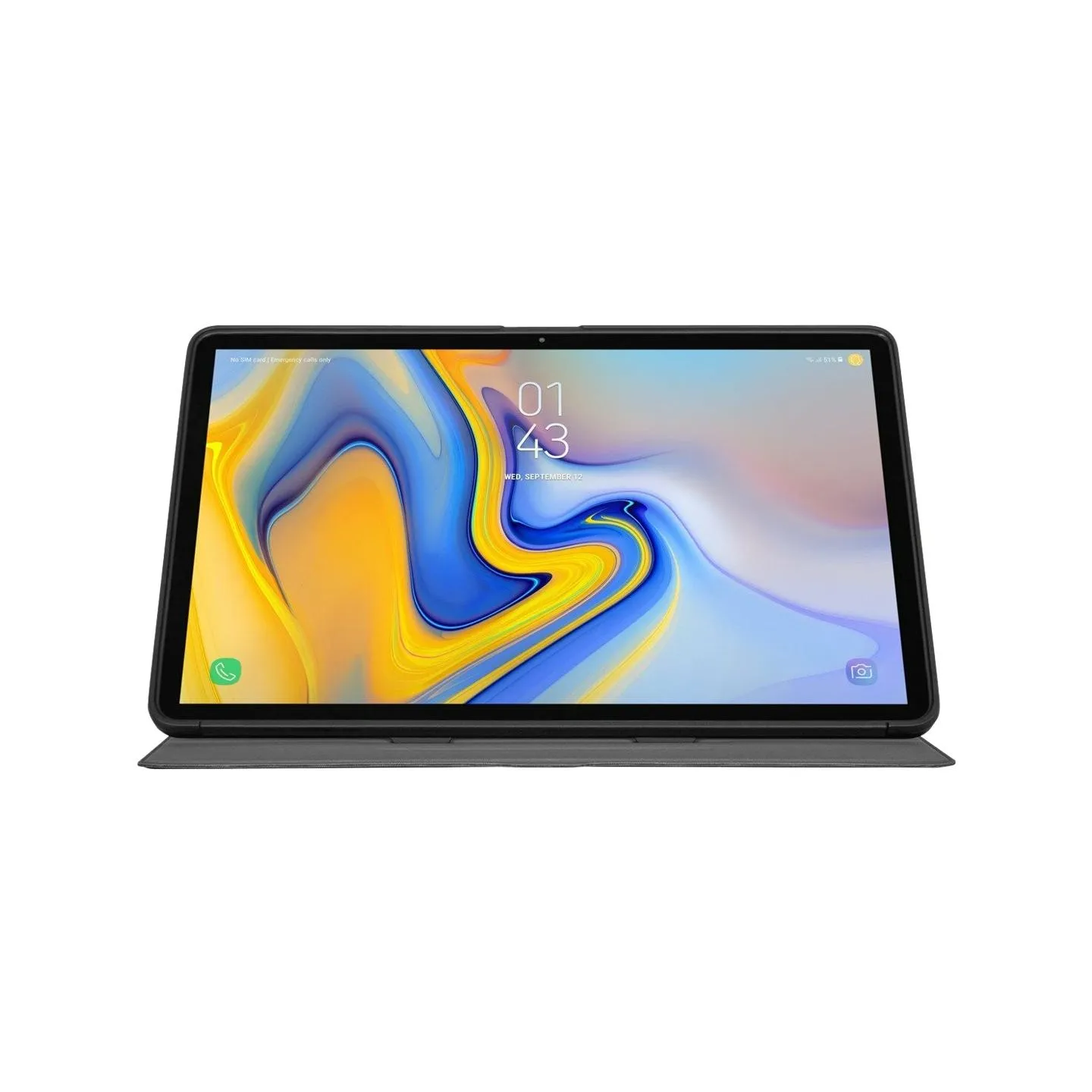 Targus CLICK-IN -SUOJAKOTELO SAMSUNG TAB S7+ & S7 FE 12.4", BLACK