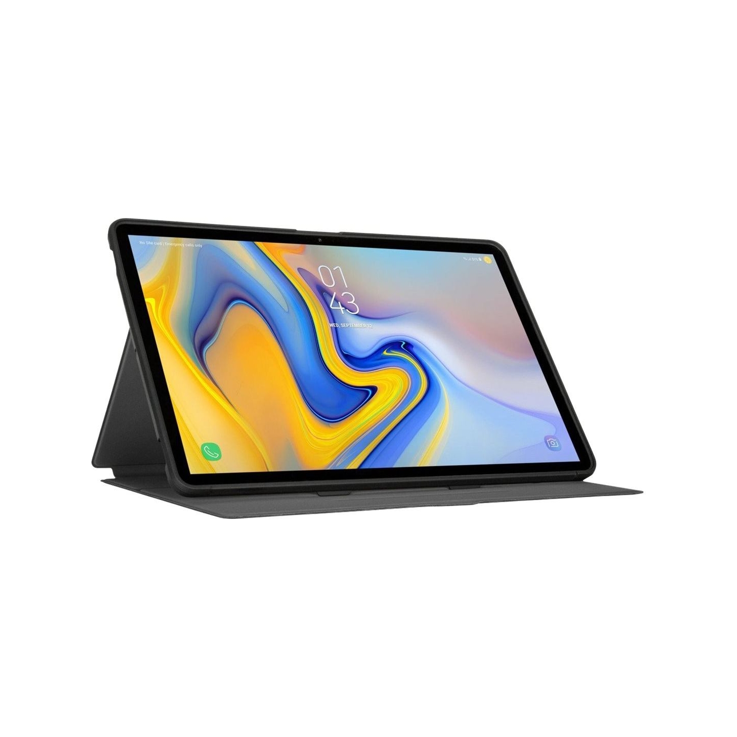Targus CLICK-IN -SUOJAKOTELO SAMSUNG TAB S7+ & S7 FE 12.4", BLACK