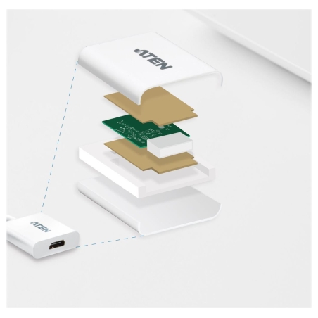 Aten | VC985 DisplayPort to HDMI Adapter | DisplayPort to HDMI