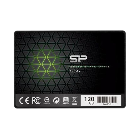Silicon Power | S56 | 120 GB | SSD form factor 2.5" | Solid-state drive interface SATA | Read speed 460 MB/s | Write speed 360 M