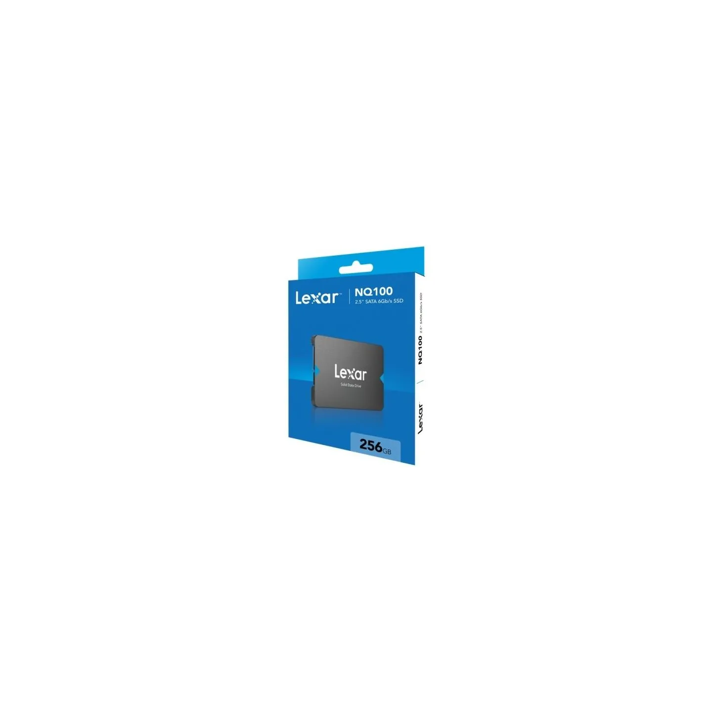 Lexar SSD | NQ100 | 256 GB | SSD form factor 2.5" | Solid-state drive interface SATA III | Read speed 550 MB/s
