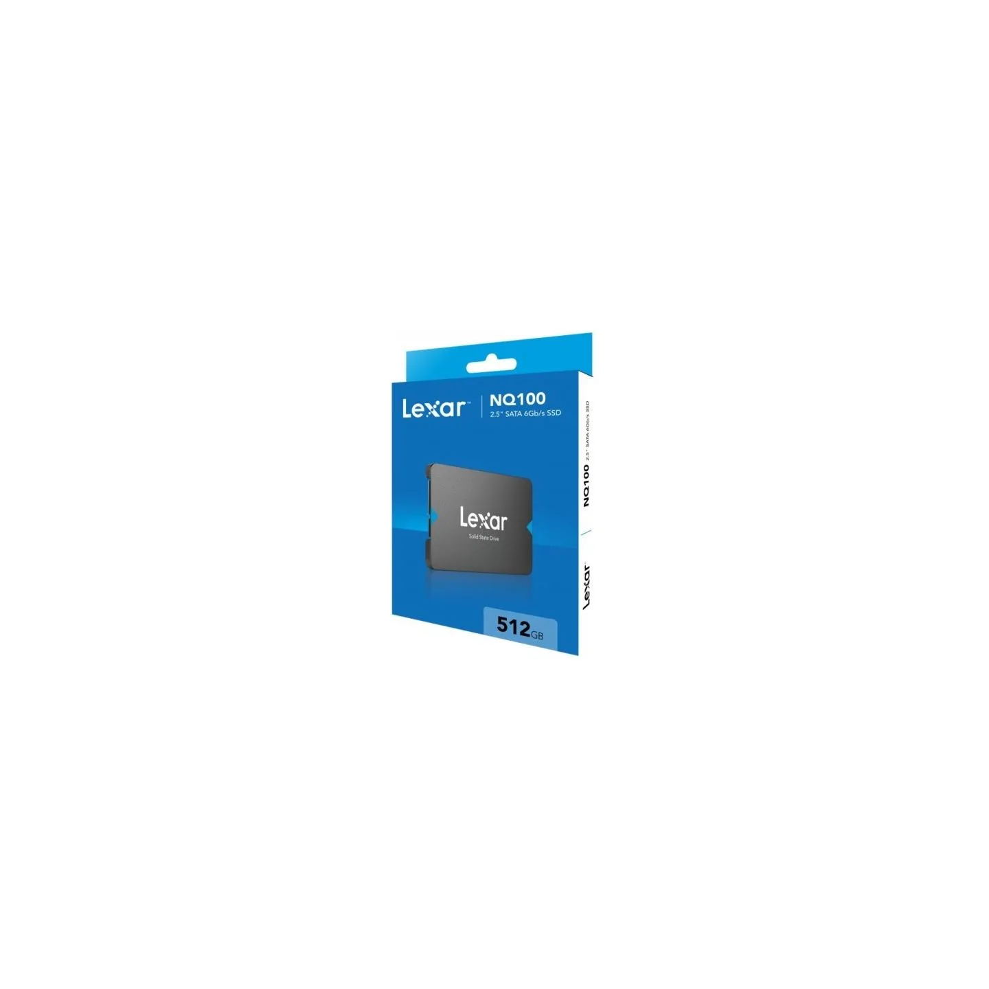 Lexar SSD | NQ100 | 512 GB | SSD form factor 2.5" | Solid-state drive interface SATA III | Read speed 550 MB/s
