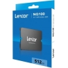 Lexar SSD | NQ100 | 512 GB | SSD form factor 2.5" | Solid-state drive interface SATA III | Read speed 550 MB/s