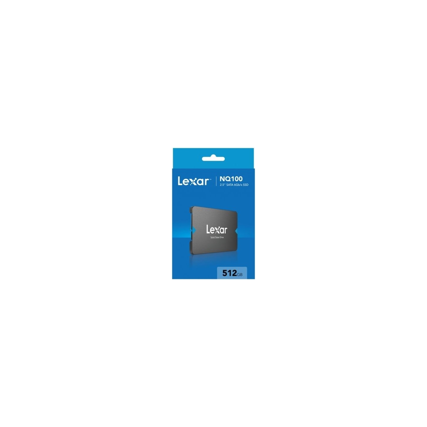 Lexar SSD | NQ100 | 512 GB | SSD form factor 2.5" | Solid-state drive interface SATA III | Read speed 550 MB/s