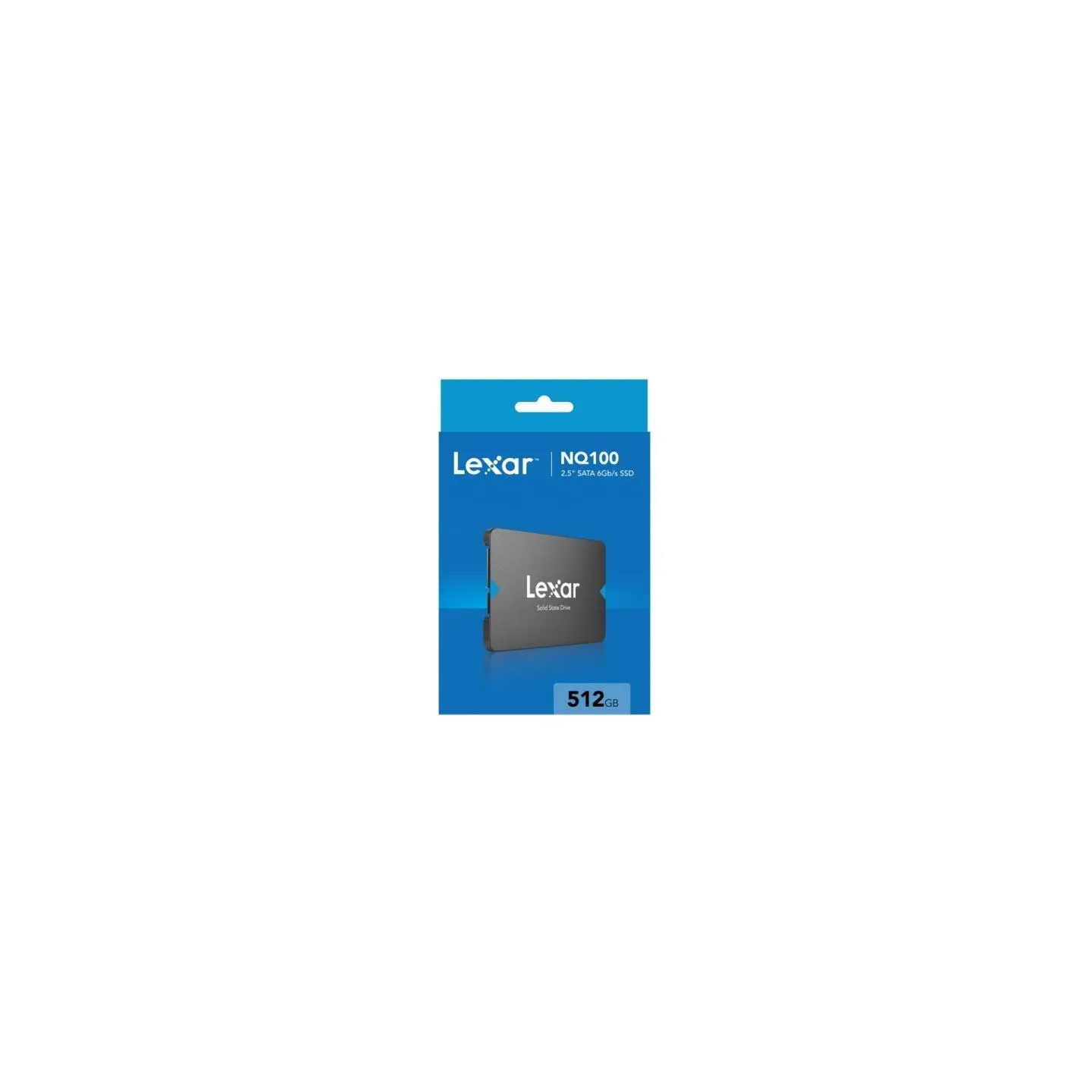 Lexar SSD | NQ100 | 512 GB | SSD form factor 2.5" | Solid-state drive interface SATA III | Read speed 550 MB/s