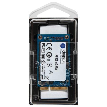 Kingston | KC600 | 1000 GB | Solid-state drive interface mSATA | Read speed 550 MB/s | Write speed 520 MB/s